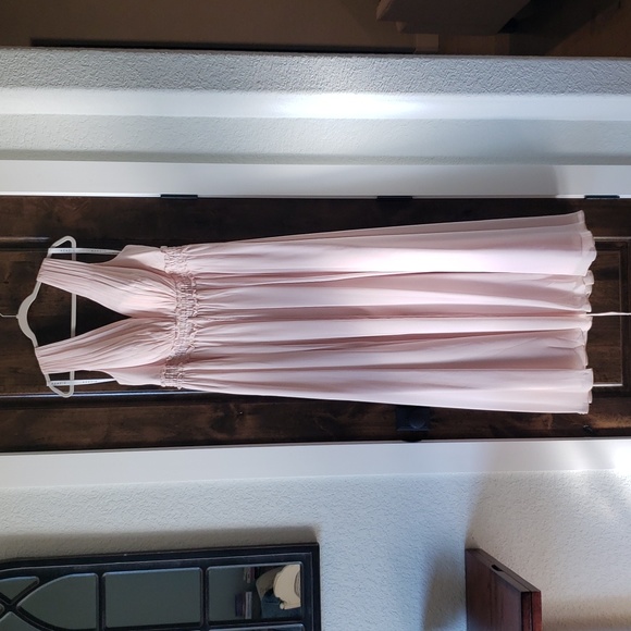 Azazie Kensington Bridesmaids Dress in Blushing Pink - Picture 5 of 14